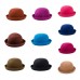 US Lady Vogue Vintage 's Wool Cute Trendy Bowler Derby Hat Fashion Jazz Cap  eb-48520661